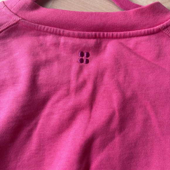 Sweaty Betty Sweet Pink Crewneck Top - Picture 4 of 6